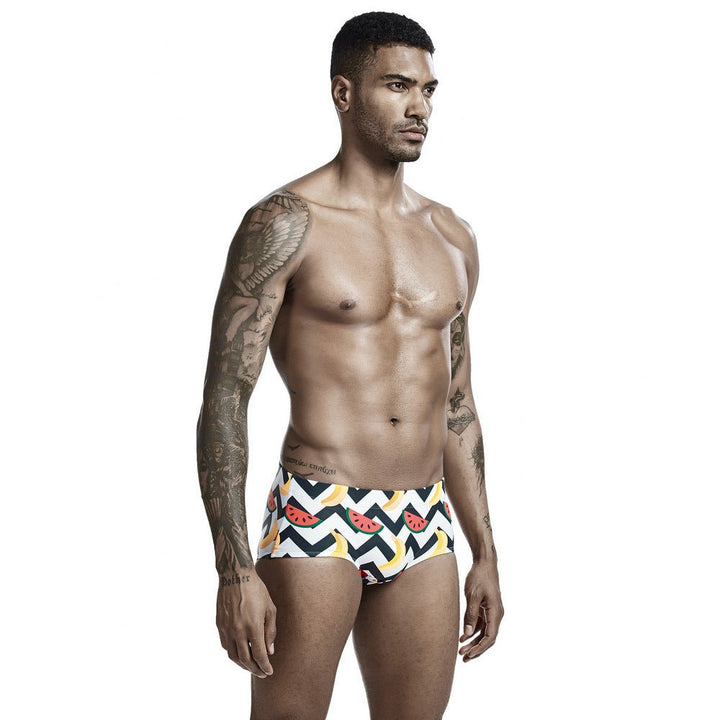 Low Waist Men's Boxer Swimming Shorts - Muhaab