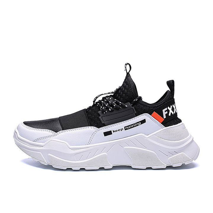 Male Lace-up Men Sneakers Man Non Slip Comfortable Casual Shoes - Muhaab