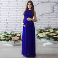 Maternity Gown Chiffon Maxi Dress Baby Shower Clothes - Muhaab