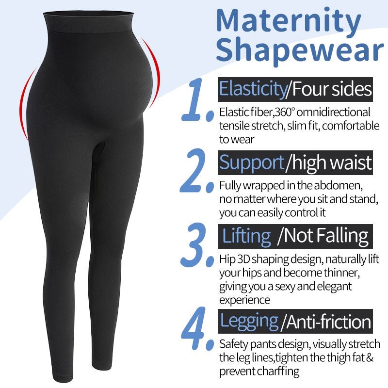 Maternity Leggings High Waist Pants Women Pregnancy Clothes - Muhaab