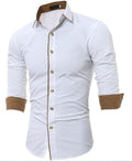 Men Casual Slim Fit Shirts - Muhaab