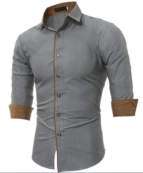 Men Casual Slim Fit Shirts - Muhaab