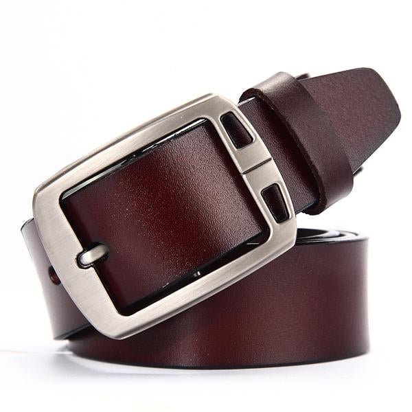 Men Genuine Leather Luxury Belts - Muhaab