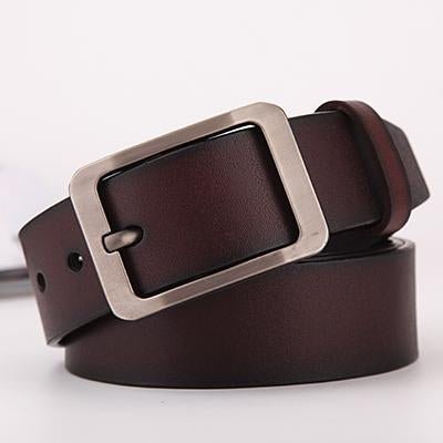 Men Genuine Leather Luxury Belts - Muhaab