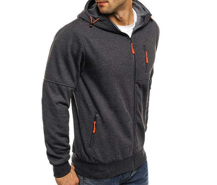 Men Hoodie Cotton Jacket - Muhaab