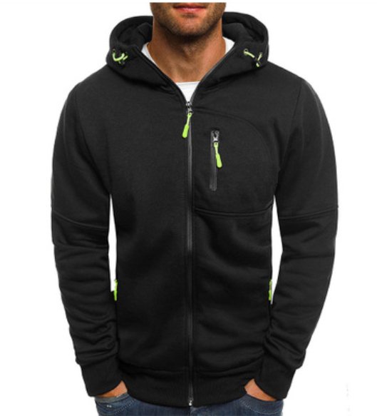 Men Hoodie Cotton Jacket - Muhaab