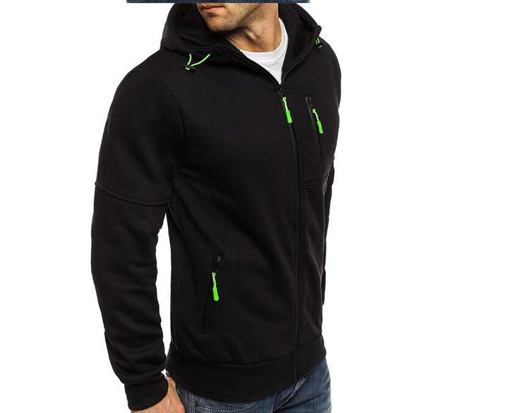 Men Hoodie Cotton Jacket - Muhaab