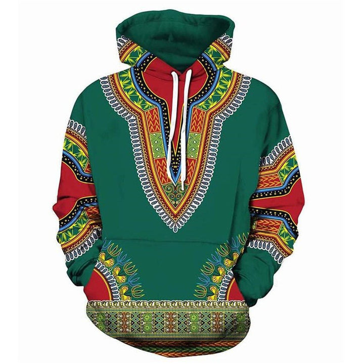 Men Hoodies Sweatshirts African folk-custom 3D Print - Muhaab