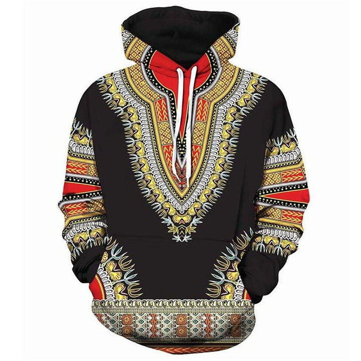 Men Hoodies Sweatshirts African folk-custom 3D Print - Muhaab