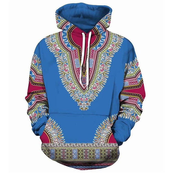 Men Hoodies Sweatshirts African folk-custom 3D Print - Muhaab