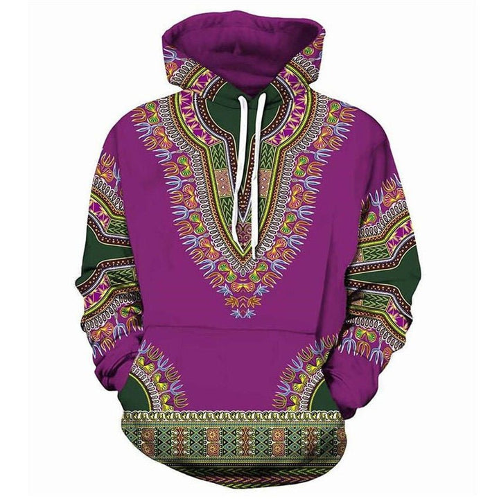 Men Hoodies Sweatshirts African folk-custom 3D Print - Muhaab