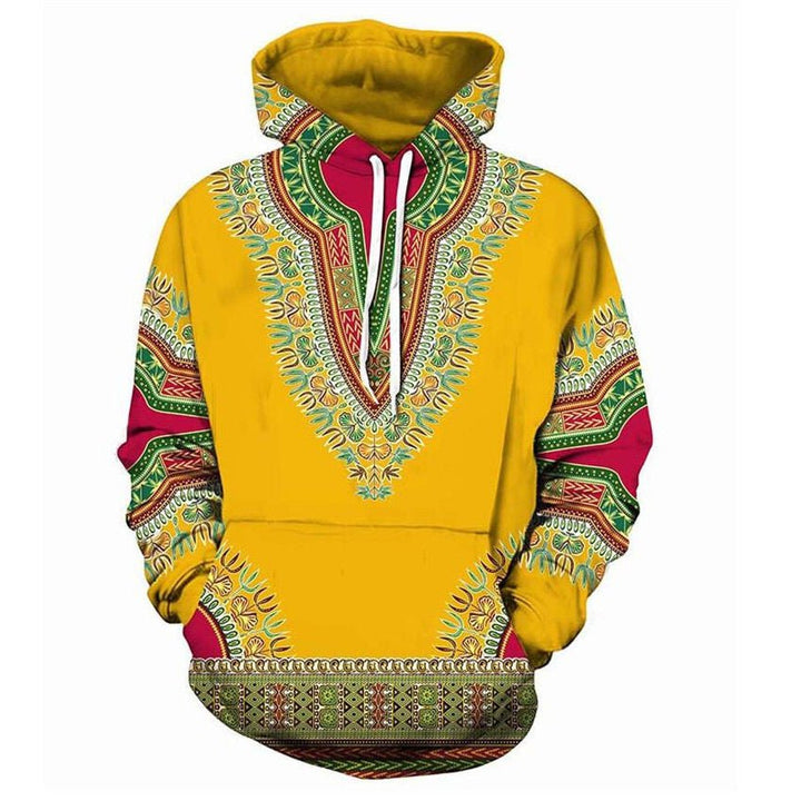 Men Hoodies Sweatshirts African folk-custom 3D Print - Muhaab