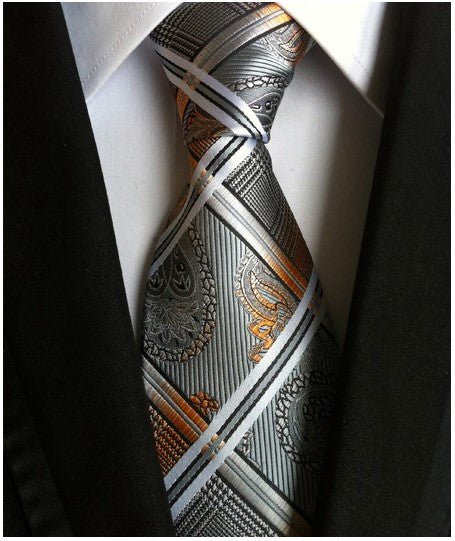 Men s Tie 8cm Business Gentleman British Formal Wear - Muhaab