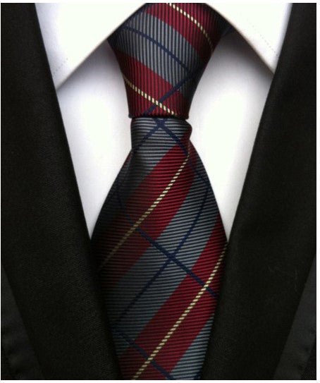 Men s Tie 8cm Business Gentleman British Formal Wear - Muhaab