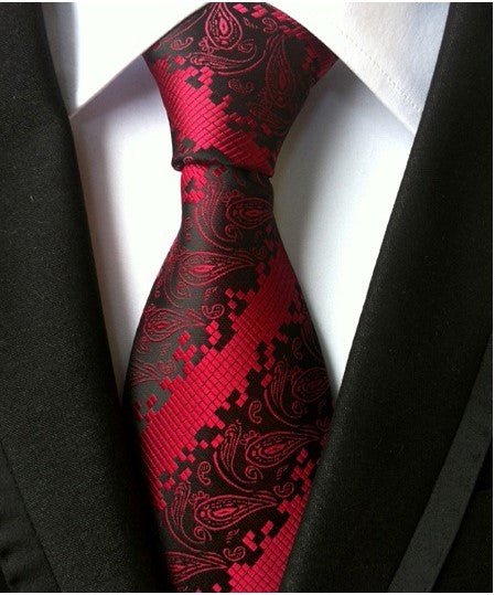 Men s Tie 8cm Business Gentleman British Formal Wear - Muhaab