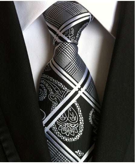 Men s Tie 8cm Business Gentleman British Formal Wear - Muhaab