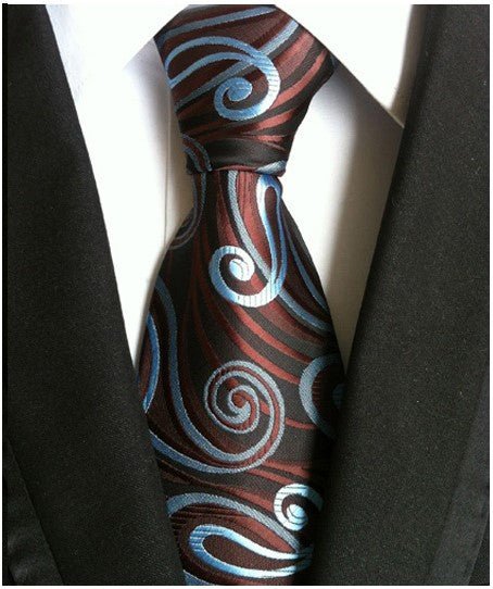 Men s Tie 8cm Business Gentleman British Formal Wear - Muhaab