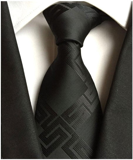 Men s Tie 8cm Business Gentleman British Formal Wear - Muhaab