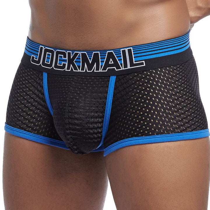 Men Underwear Boxer Breathable Mesh boxe - Muhaab