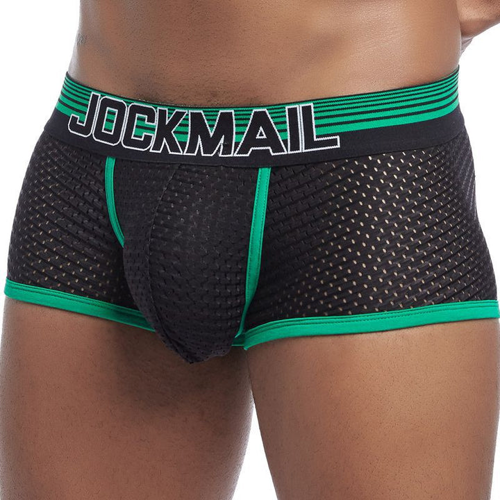 Men Underwear Boxer Breathable Mesh boxe - Muhaab