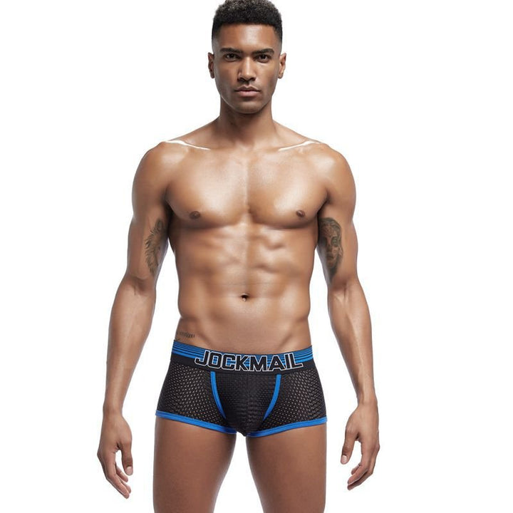 Men Underwear Boxer Breathable Mesh boxe - Muhaab