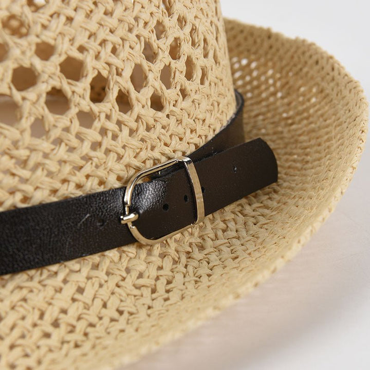 Men Women Personalized Handmade Straw Jazz Hat - Muhaab