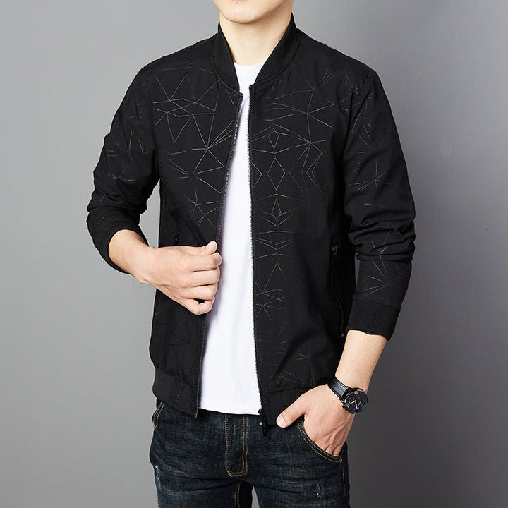 Men's Casual Jackets Men's Stand Up Collar Jackets - Muhaab