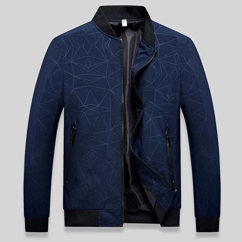 Men's Casual Jackets Men's Stand Up Collar Jackets - Muhaab