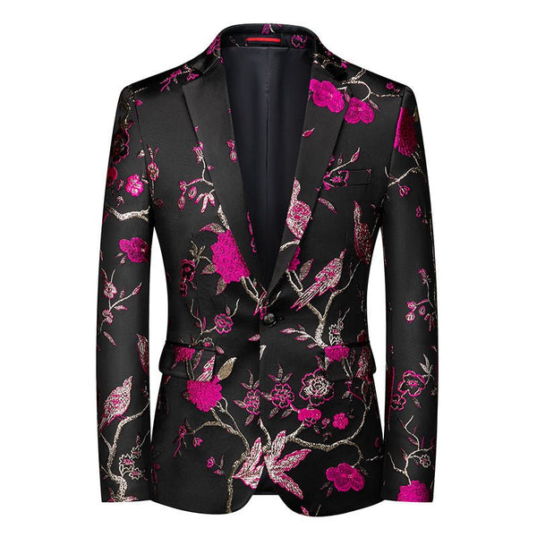 Men's Fashion Suits Personality Stage Performance - Muhaab