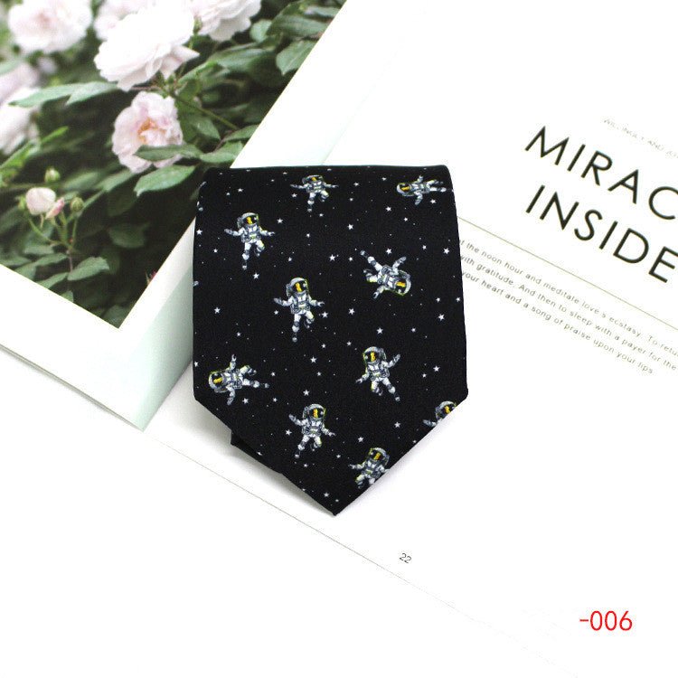 Men's Formal Tie Polyester 9cm Casual Business Work Professional Tie Printed Tie - Muhaab