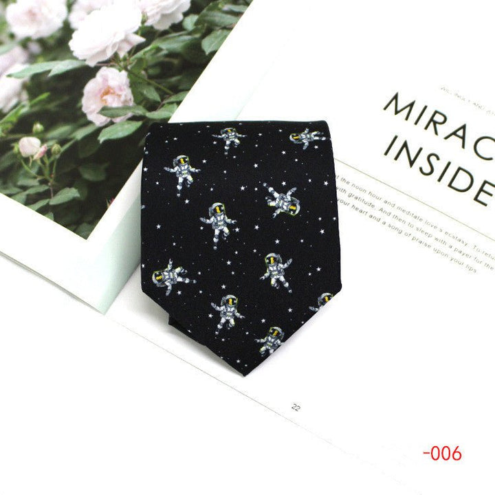 Men's Formal Tie Polyester 9cm Casual Business Work Professional Tie Printed Tie - Muhaab