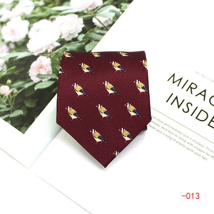 Men's Formal Tie Polyester 9cm Casual Business Work Professional Tie Printed Tie - Muhaab