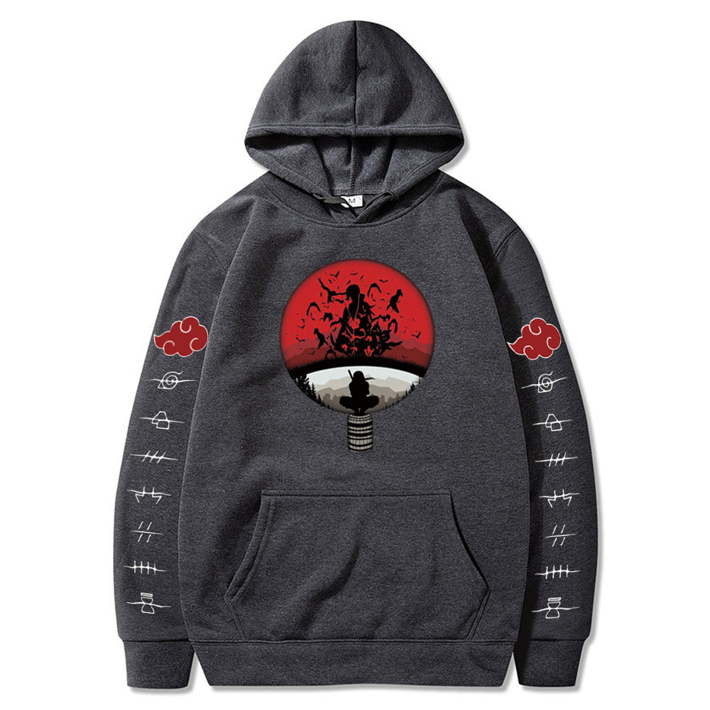 Men's Hoodie Anime Naruto Hoodies Men Women Cool Uchiha - Muhaab