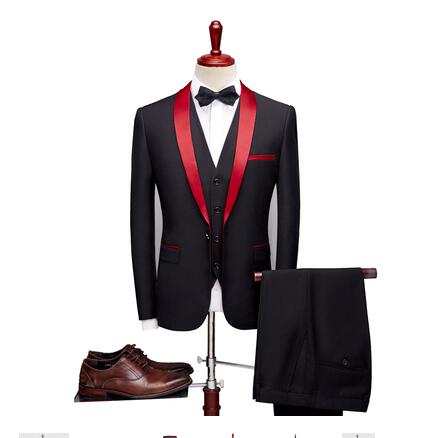 Mens Suits 3Pcs Formal Casual Slim High Quality Stylish Sets - Muhaab