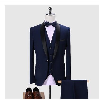 Mens Suits 3Pcs Formal Casual Slim High Quality Stylish Sets - Muhaab