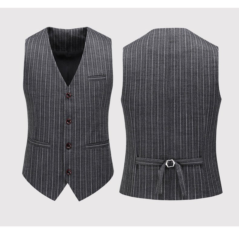 Men's Suits New Large Size Suit Wedding Suit Business Casual Blue Wedding Korean Slim Dress - Muhaab