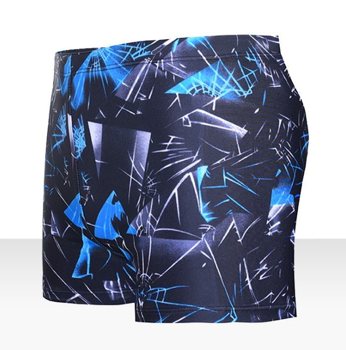 Men's Swimwear Color Swimwear XL Spa Relax Men's Swim Pants Flat Corner Swimwear Hot Springs Swimming - Muhaab