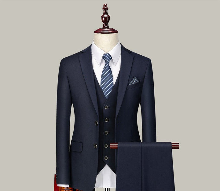 Men's Three-piece Suits For Groomsmen - Muhaab