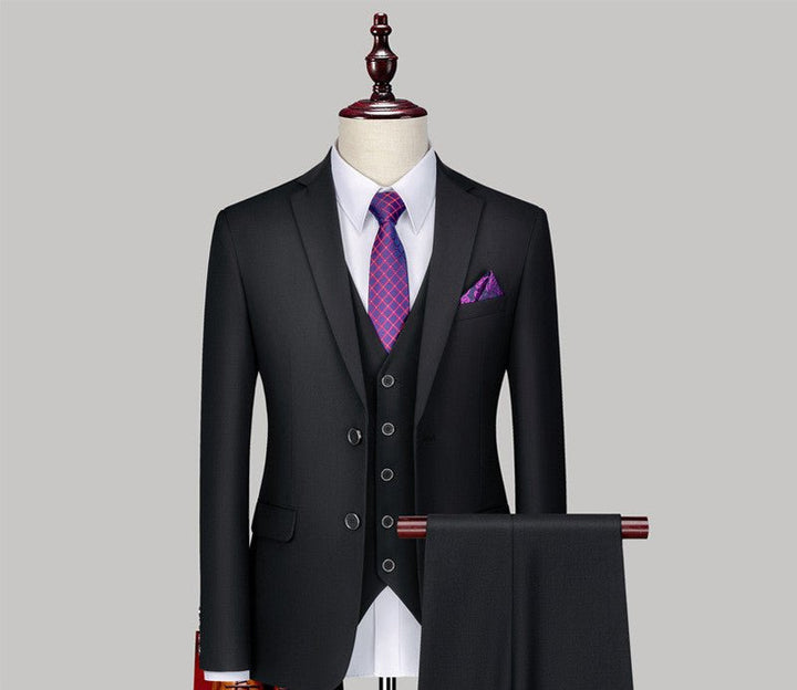 Men's Three-piece Suits For Groomsmen - Muhaab