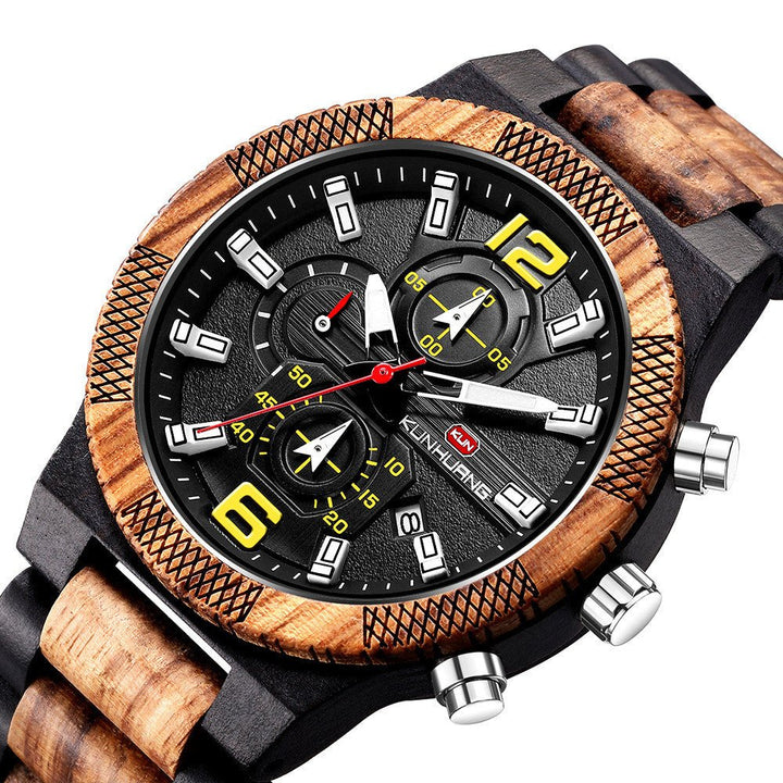 Men's wooden watch - Muhaab