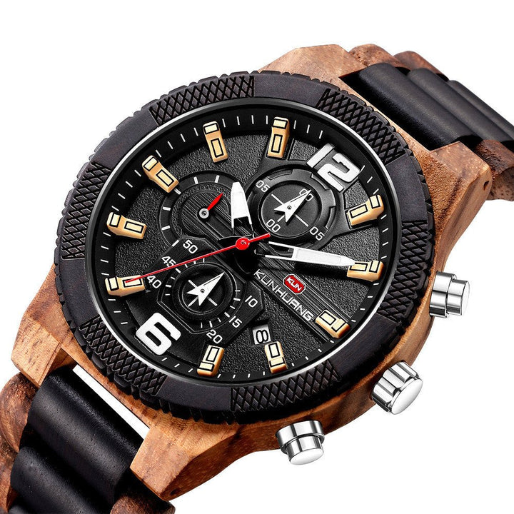 Men's wooden watch - Muhaab