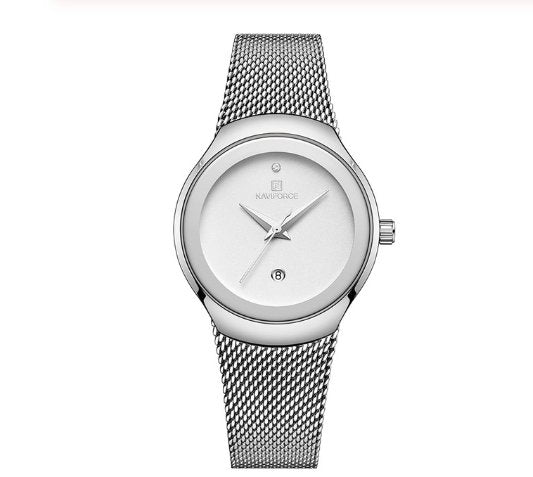 Mesh Small Dial Quartz Watch - Muhaab