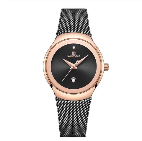 Mesh Small Dial Quartz Watch - Muhaab