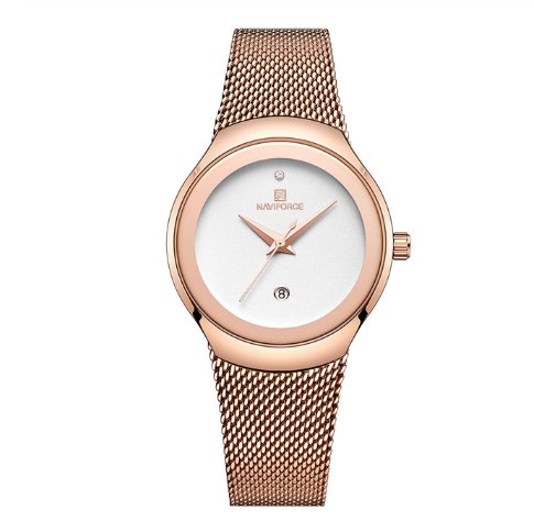 Mesh Small Dial Quartz Watch - Muhaab