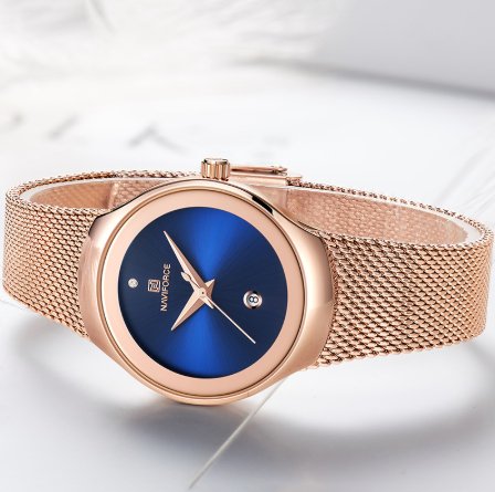 Mesh Small Dial Quartz Watch - Muhaab