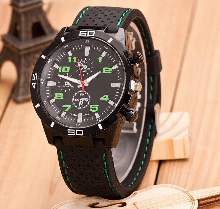 Motor Sports Watch Men's Fashion Sports Car Strap - Muhaab