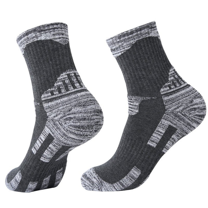 Mountaineering Socks Hiking Sports Socks Men And Women Short Tube Sweat Absorption - Muhaab
