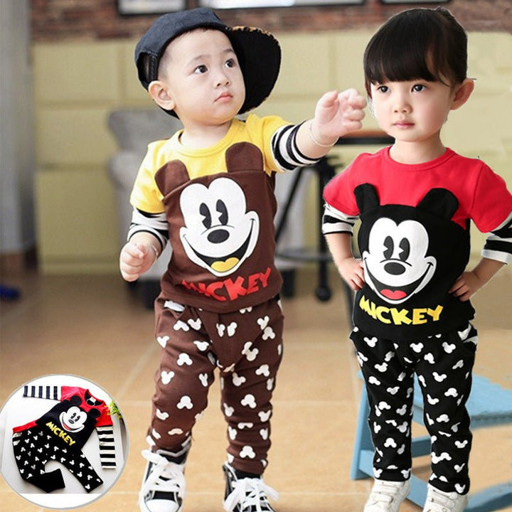 New Baby Boy Spring Suit Boys Spring Clothes Children's Clothes 1-2-3 Years Old Girls Spring Clothes - Muhaab