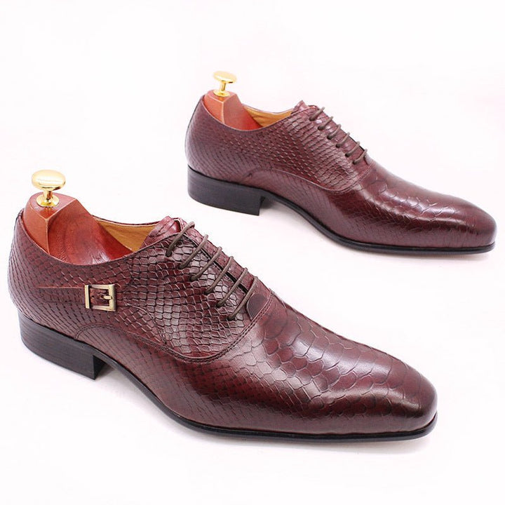 New Business Formal Leather Shoes For Men - Muhaab