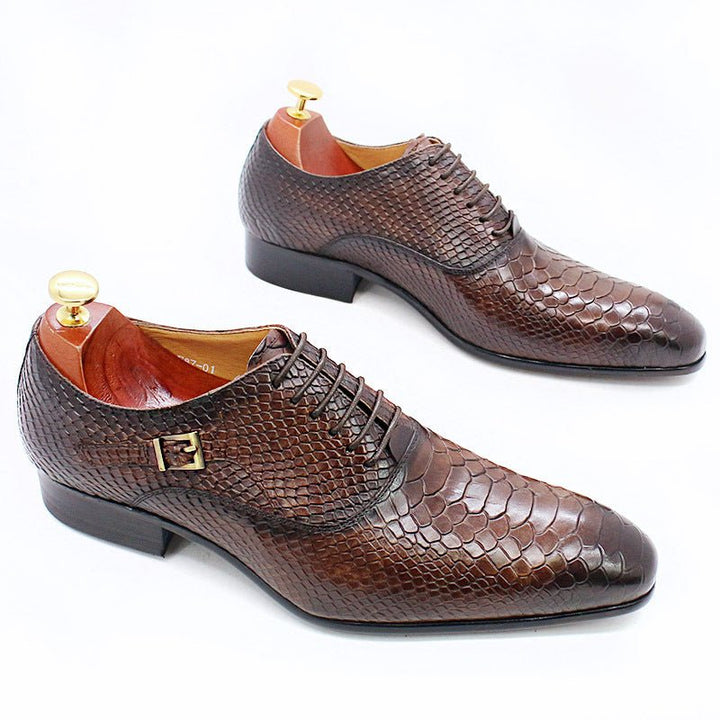 New Business Formal Leather Shoes For Men - Muhaab